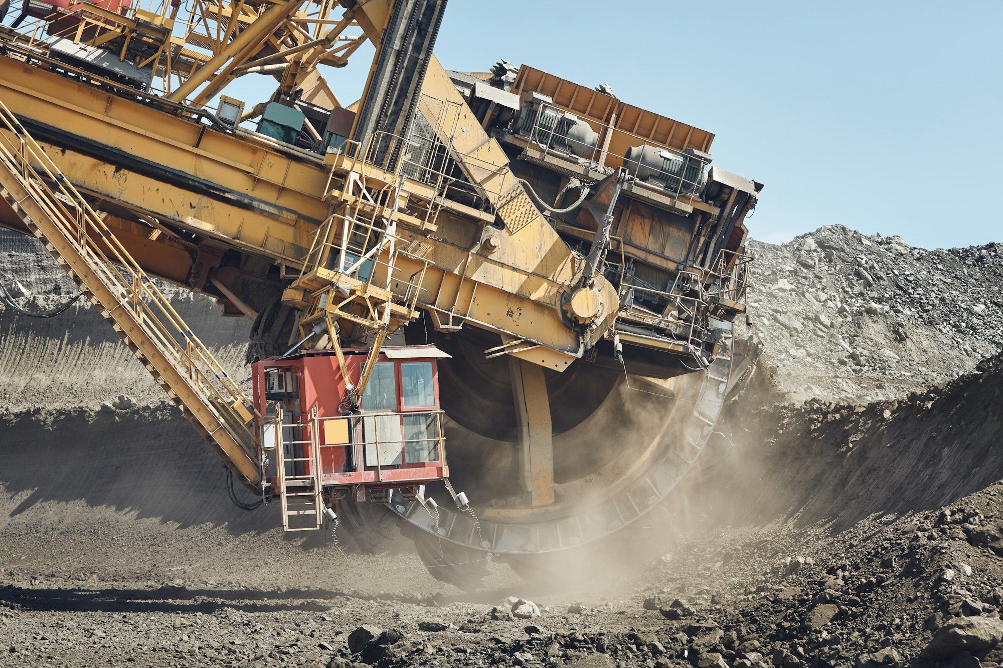 About Us 1 Coal mining in surface mine